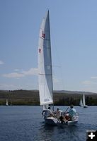 Regatta. Photo by Rita Donham, Wyoming Aerophoto.