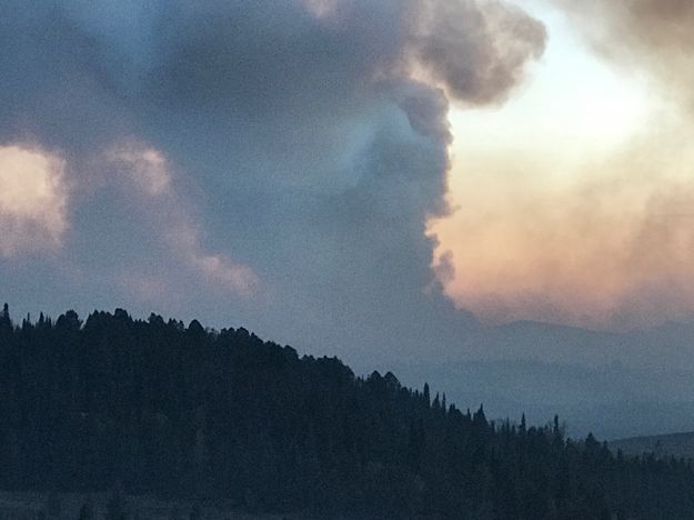 Roosevelt Fire. Photo by Bill Winney.