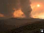 Roosevelt Fire Sept 20. Photo by Bill Winney.