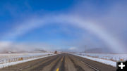 Fog Bow. Photo by Dave Bell.