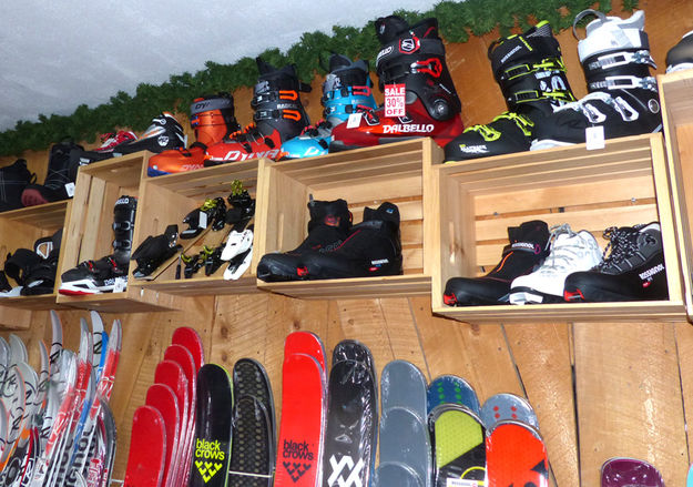 Boots and Snowboards. Photo by Dawn Ballou, Pinedale Online.