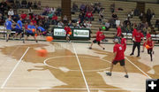 Balls flying. Photo by Dawn Ballou, Pinedale Online.