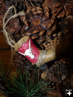 Cowboy boots detail. Photo by Dawn Ballou, Pinedale Online.