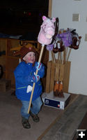 Erik's horse. Photo by Dawn Ballou, Pinedale Online.