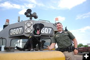 K-9 Kato. Photo by Wyoming Highway Patrol.