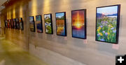 Photography Exhibit. Photo by Dawn Ballou, Pinedale Online.