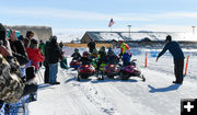 Kids Sno-Cross race. Photo by Arnold Brokling.