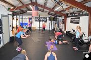 Exercising for MS. Photo by The Garage Gym.