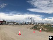 Marbleton tornado damage. Photo by Sublette County Sheriff's Office.