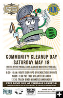 Pinedale Community Clean-Up Day. Photo by Pinedale Lions Club.