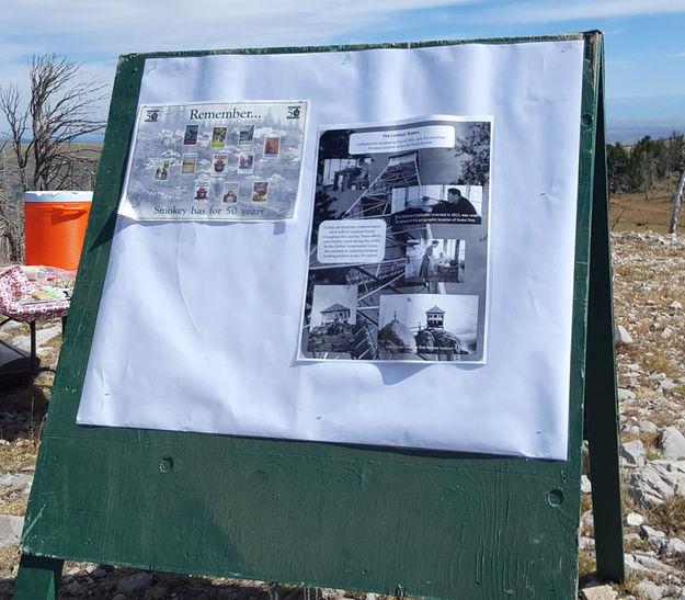 Informational Sign. Photo by Clint Gilchrist, Sublette County Historic Preservation Board.