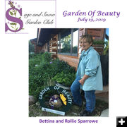 Bettina & Rollie Sparrowe. Photo by Sage & Snow Garden Club.