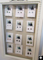 Earrings by Joni Mack. Photo by Dawn Ballou, Pinedale Online.