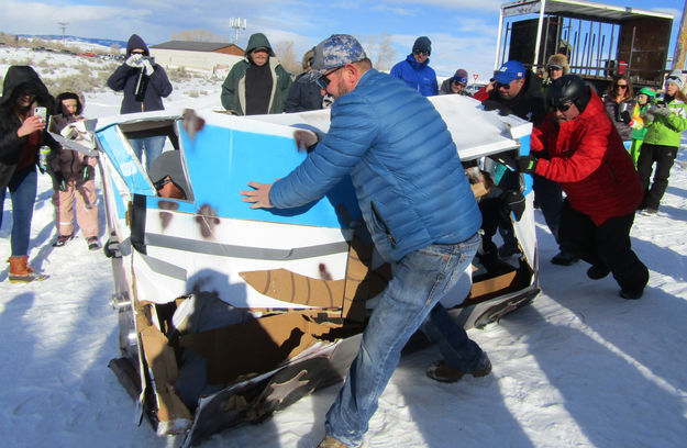 Iffy 2nd Run. Photo by Dawn Ballou, Pinedale Online.