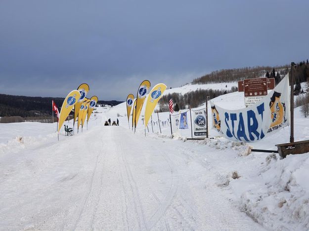 Pinedale Start. Photo by Shannon Miller, Wyoming Stage Stop.