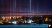 Pinedale Pillar Lights. Photo by Kaylynne Sims.