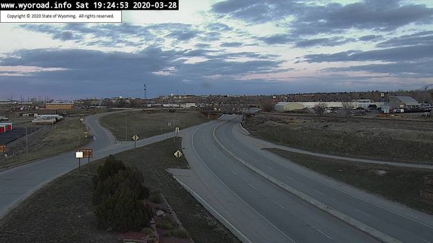 I25 Casper East. Photo by Wyoming Department of Transportation.