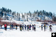 Pinedale Stampede Nordic Ski Race. Photo by Pinedale Aquatic Center.