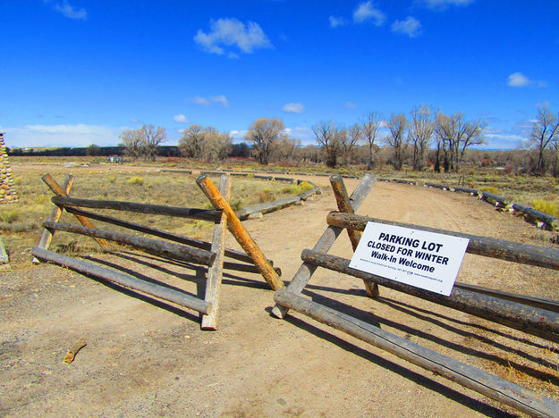 Gates have been opened. Photo by Pinedale Online.