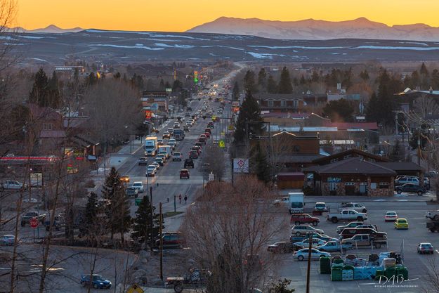 Lining Pine Street. Photo by Dave Bell.