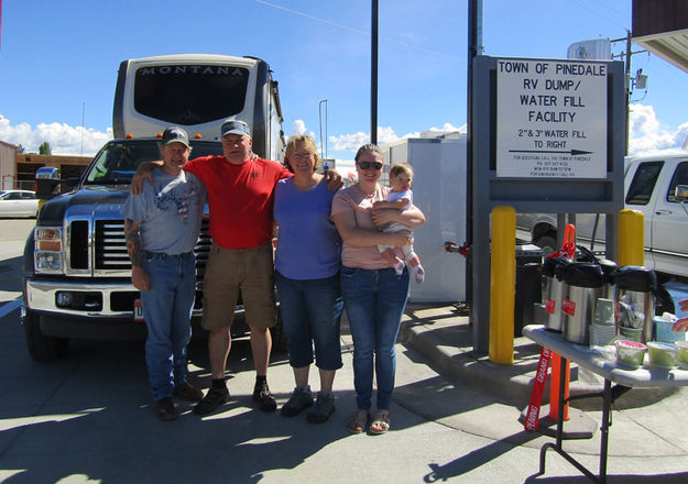 First ones through. Photo by Dawn Ballou, Pinedale Online.