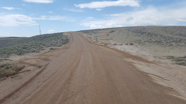 New road. Photo by Museum of the Mountain Man.