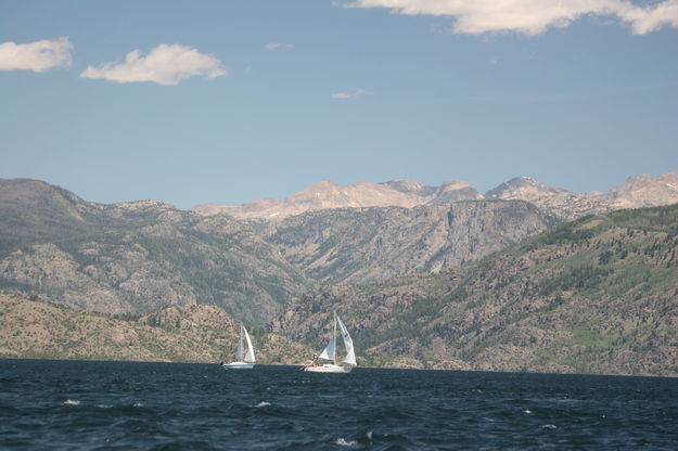 Out on the lake. Photo by Mindi Crabb.