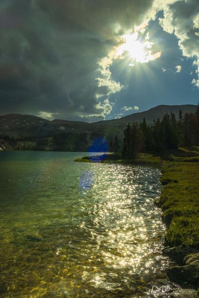 Brewster Lake shoreline. Photo by Dave Bell.