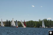 Sailing Regatta. Photo by Mindi Crabb.