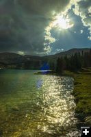 Brewster Lake shoreline. Photo by Dave Bell.