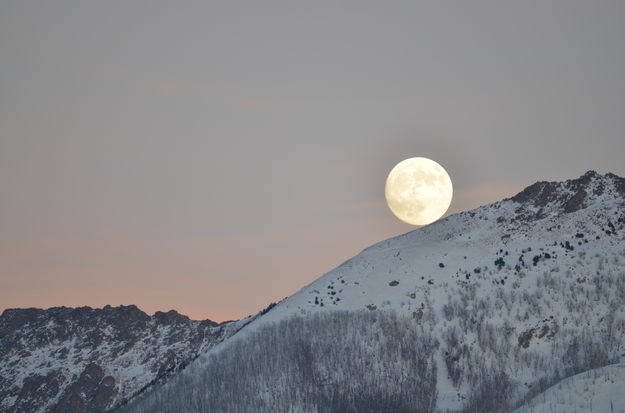 November 2020 moon. Photo by Rob Tolley.