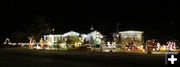 South Bridger Ave light display. Photo by Pinedale Online.