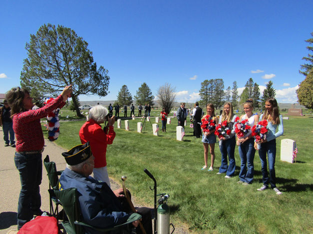 Noble wreaths. Photo by Dawn Ballou, Pinedale Online.