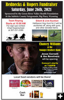 Rednecks & Ropers Fundraiser Fundraiser June 26. Photo by .