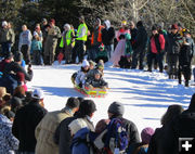 Sled run. Photo by Dawn Ballou, Pinedale Online.