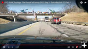 Convoy in Oklahoma Feb 27 2022. Photo by Oreo Express.