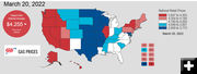 U.S. Gas Prices. Photo by AAA Gas Prices.