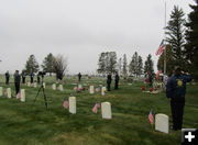 Taps. Photo by Dawn Ballou, Pinedale Online.