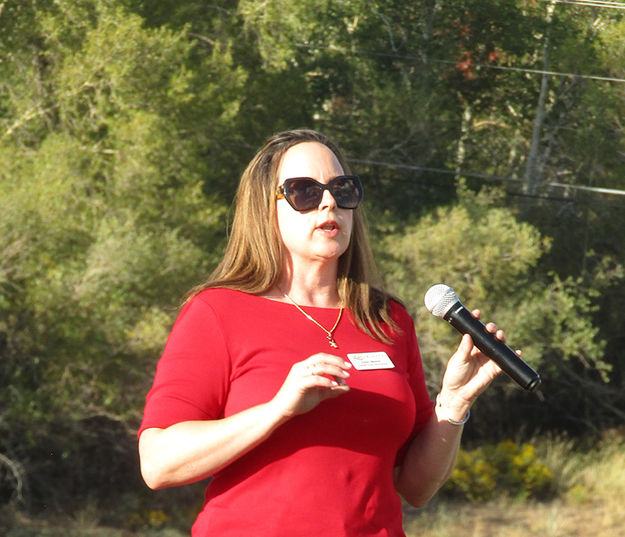 Dawn Walker - Sublette Center. Photo by Dawn Ballou, Pinedale Online.