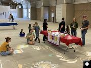 Sidewalk chalk. Photo by Sublette County Centennial.