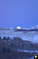 Moon rise. Photo by Rob Tolley.