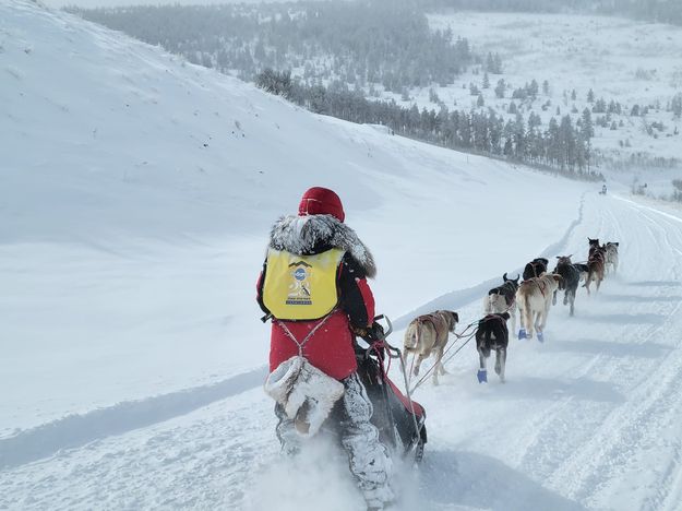 Lander Stage 2. Photo by Pedigree Stage Stop Sled Dog Race.