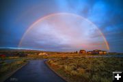 Afterstorm rainbow. Photo by Dave Bell.