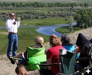 2008 overlooking Horse Creek. Photo by Pinedale Online.