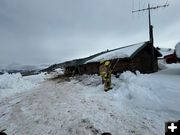 Little Jenny fire. Photo by Sublette County Unified Fire.