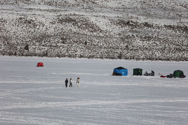 Ice fishing derby. Photo by Mindi Crabb, Pinedale Lions Club.