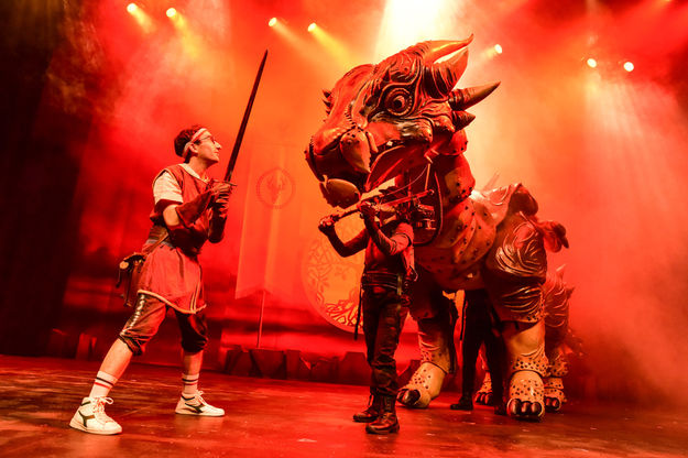 Here be Dragons. Photo by Pinedale Fine Arts Council.
