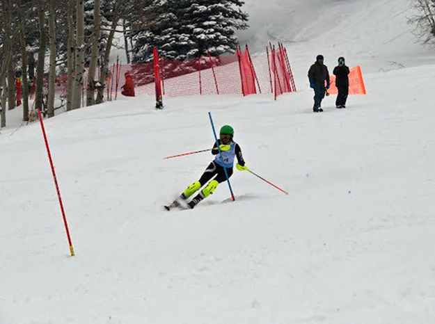 Nora Broadhead. Photo by Pinedale Alpine Skiers.