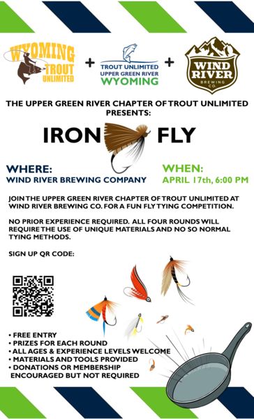 Iron Fly. Photo by Upper Green River Chapter of Trout Unlimited.