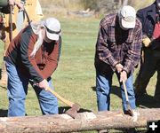 Doyle Reid and Jim Hardee. Photo by Mindi Crabb.